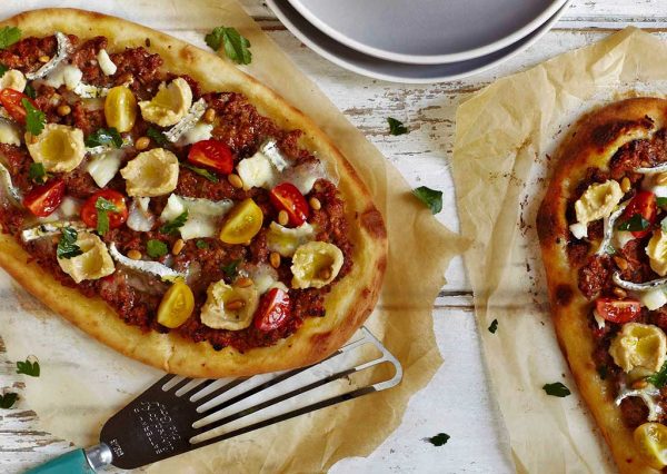 Middle Eastern Flatbreads with Black Savourine